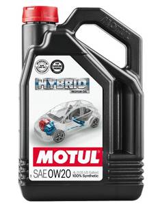 MOTUL HYBRID 0w20 SN/RC/GF-5 4л. синтетика, масло моторное для гибридных а/м